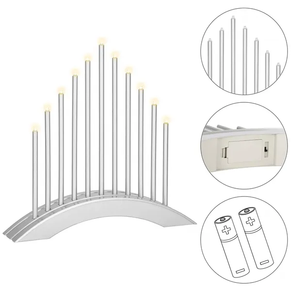 CL0850 DECORATIVE LED CANDLESTICK