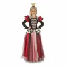 Lasten asut Musta/Punainen Herttakuningatar