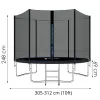 Aiabatuut Springos TP0002 305 cm 10ft