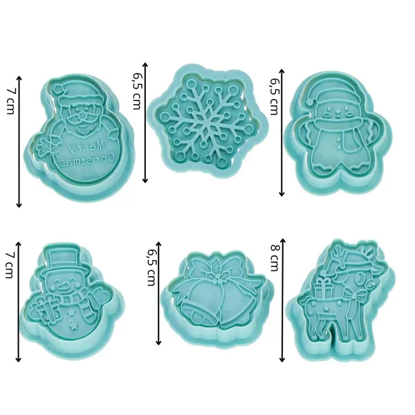 Cookie molds Springos KI0122 6 pcs.