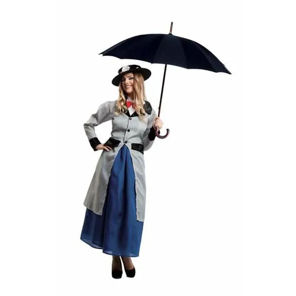 Kostumas suaugusiems My Other Me Mary Poppins 4 Dalys Pilka