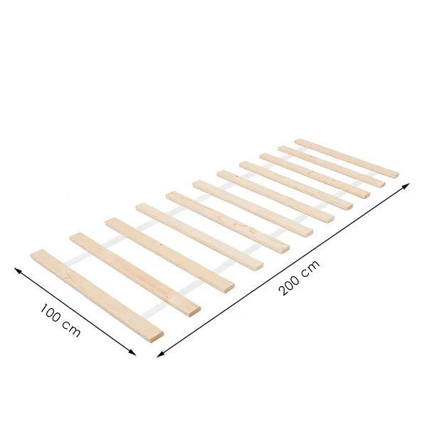 Basic bed frame Springos BF0004 100x200cm