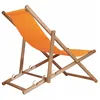 DC0012 OXFORD08 IMPREGNATED DECK CHAIR, ORANGE