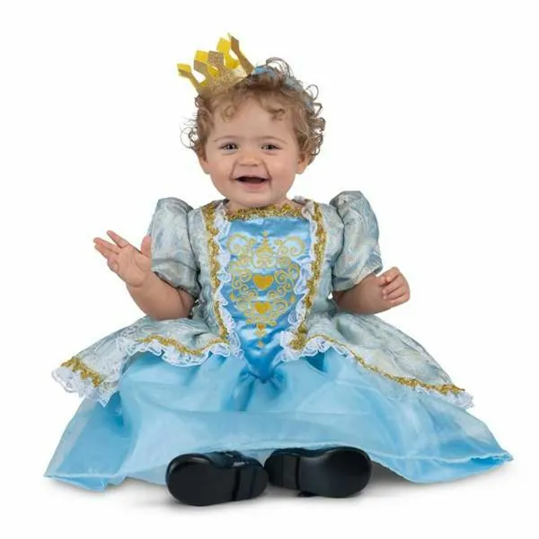 Vauvojen asut My Other Me Sininen Prinsessa 2 Kappaletta