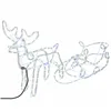 CL1225 LIGHTING REINDEER WITH Sleigh 288 LEDs