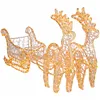 CL1222 LIGHTING REINDEER WITH Sleigh 480 LED