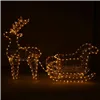 CL1220 LIGHTING REINDEER WITH Sleigh 312 LED