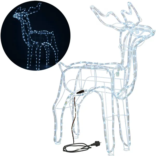 CL1217 REINDEER LIGHT DECORATION 216 LED