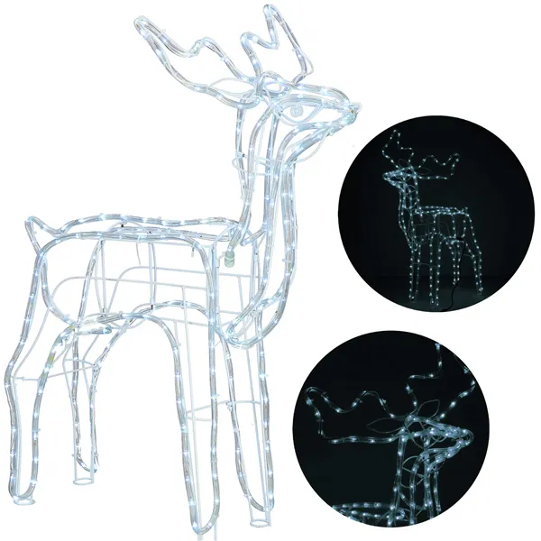 CL1217 REINDEER LIGHT DECORATION 216 LED