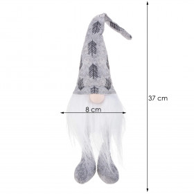 Joulukoriste – tonttu Springos CA0072, 37 cm