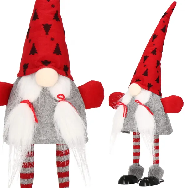 Рождественское украшение – гном Springos CA0102, 42 см