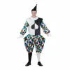 Aikuisten asut My Other Me Harlekiini 6 Kappaletta
