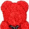 Decorative bear made of roses Springos HA7224