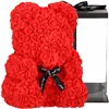 Decorative bear made of roses Springos HA7224