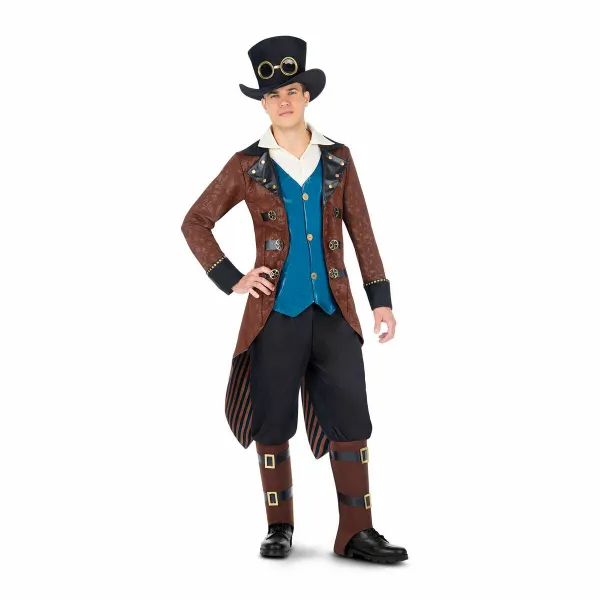 Маскарадные костюмы для взрослых My Other Me Steampunk 3 Предметы Разноцветный