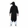 Costume for Adults My Other Me 2 Pieces Penguin Black