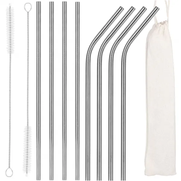 KI0030 METAL STRAWS 10 PCS.