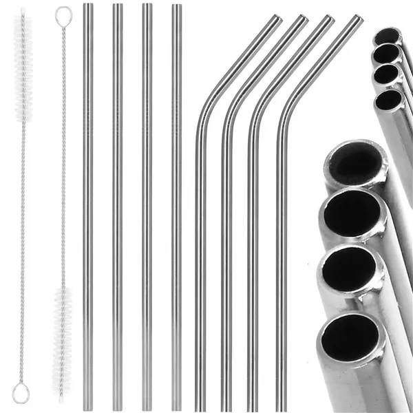 KI0030 METAL STRAWS 10 PCS.