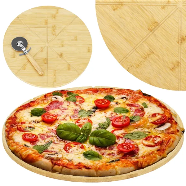 Pizza board + Pizza knife Springos KI0112