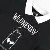 Hoodless Sweatshirt for Girls Wednesday Dark grey