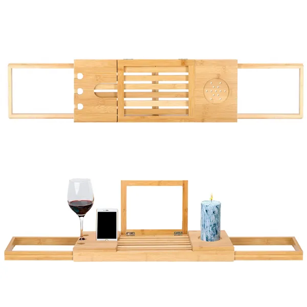 HA1023 BAMBOO BATHTUB SHELF