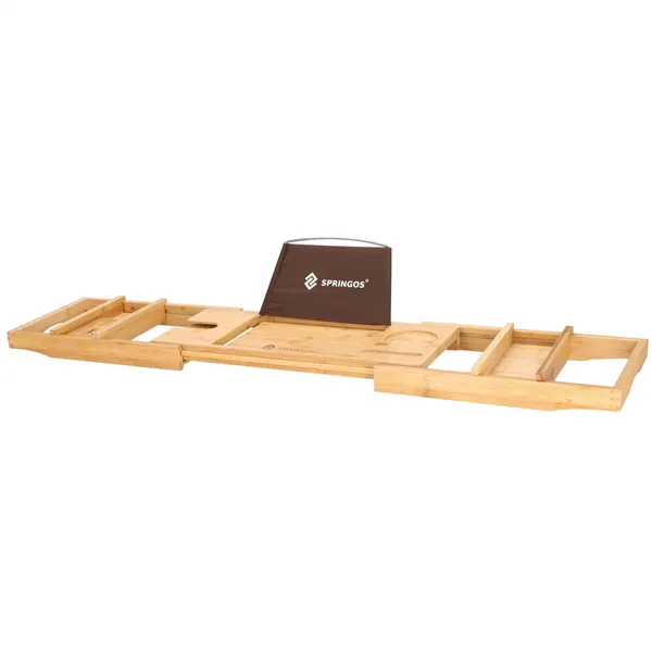 HA1024 BAMBOO BATHTUB SHELF