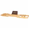 HA1024 BAMBOO BATHTUB SHELF