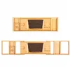 HA1024 BAMBOO BATHTUB SHELF