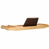 HA1024 BAMBOO BATHTUB SHELF