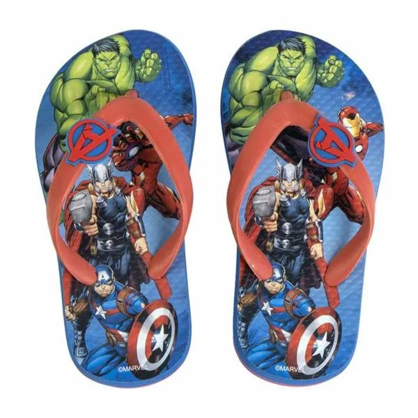 Pludmales sandales za djecu The Avengers Tumši zils
