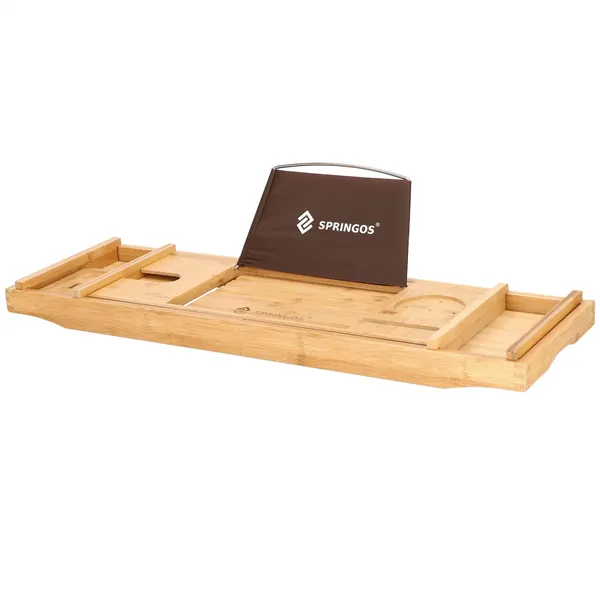 HA1024 BAMBOO BATHTUB SHELF