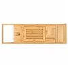 HA1025 BAMBOO BATHTUB SHELF