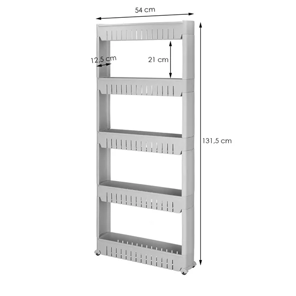 Shelf on wheels Springos HA1014