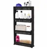 Cabinet on wheels Springos HA1017 BLACK