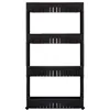 Cabinet on wheels Springos HA1017 BLACK