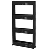 Cabinet on wheels Springos HA1017 BLACK