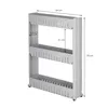 HA1019 CABINET ON WHEELS 3 SHELVES