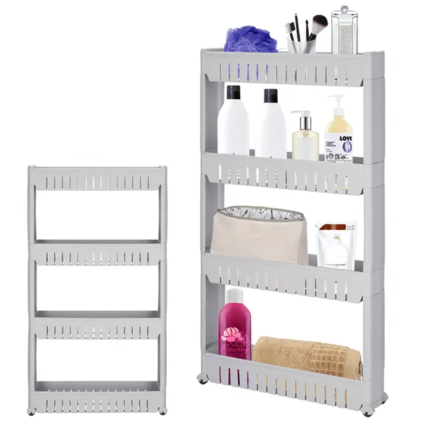 Cabinet on wheels Springos HA1020, 4 shelves