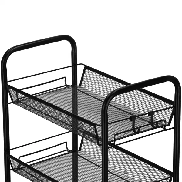 Metal shelf on wheels Springos KI0142 84.5x44x27 cm