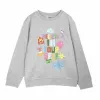 Unisex huputon collegepaita Inside Out Harmaa