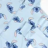 Tyttöjen hupullinen pusero Stitch Vaaleansininen