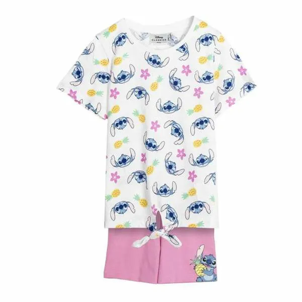 Vaatesetti Stitch Pinkki