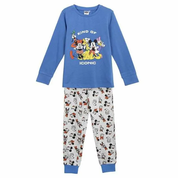 Pajama Bērnu Mickey Mouse Zils