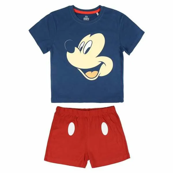 Pyjamat Lasten Mickey Mouse Tummansininen