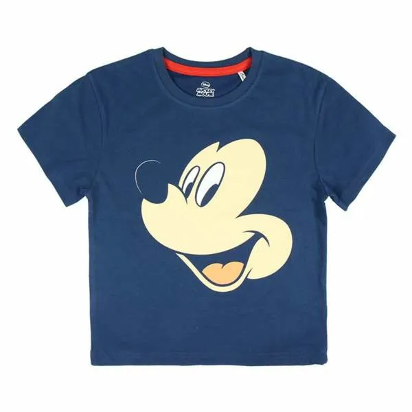 Pyjamat Lasten Mickey Mouse Tummansininen
