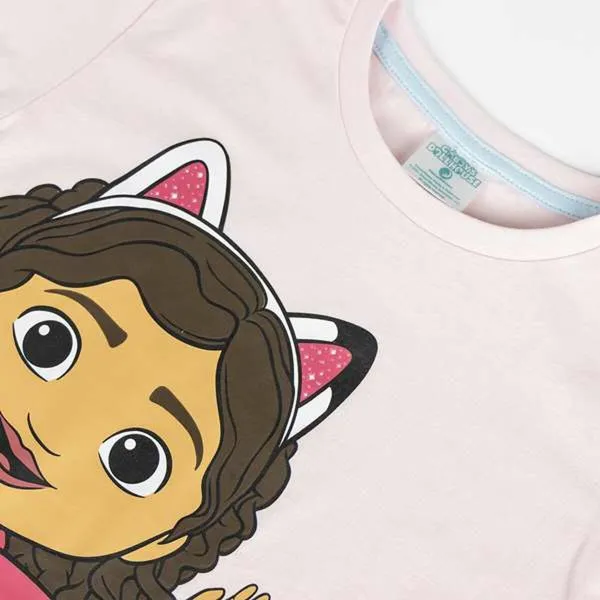 Pyjamat Lasten Gabby's Dollhouse Pinkki