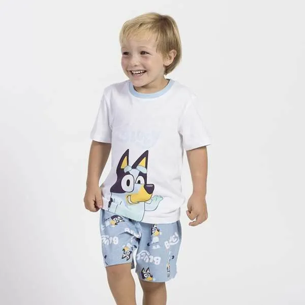 Children's Pyjama Bluey White (6 Years)