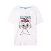 Детский Футболка с коротким рукавом Stitch Белый