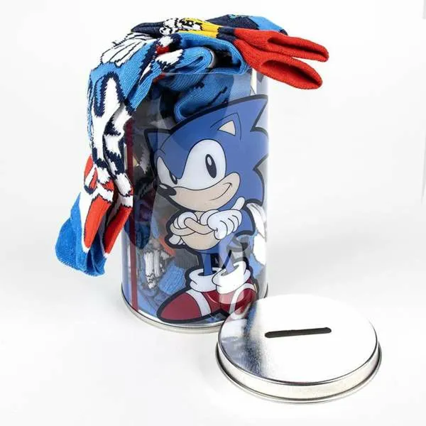 Zeķes Sonic Daudzkrāsains