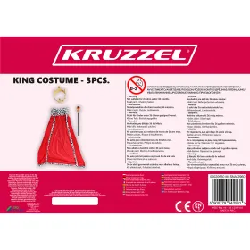 Kuninga kostüümikomplekt 3 tk Kruzzel 20560